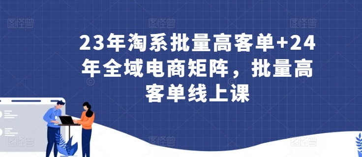 23年淘系批量高客单+24年全域电商矩阵